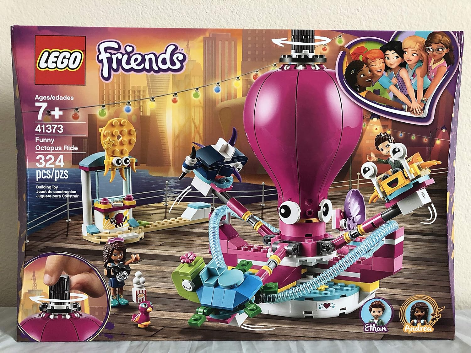 funny octopus ride lego