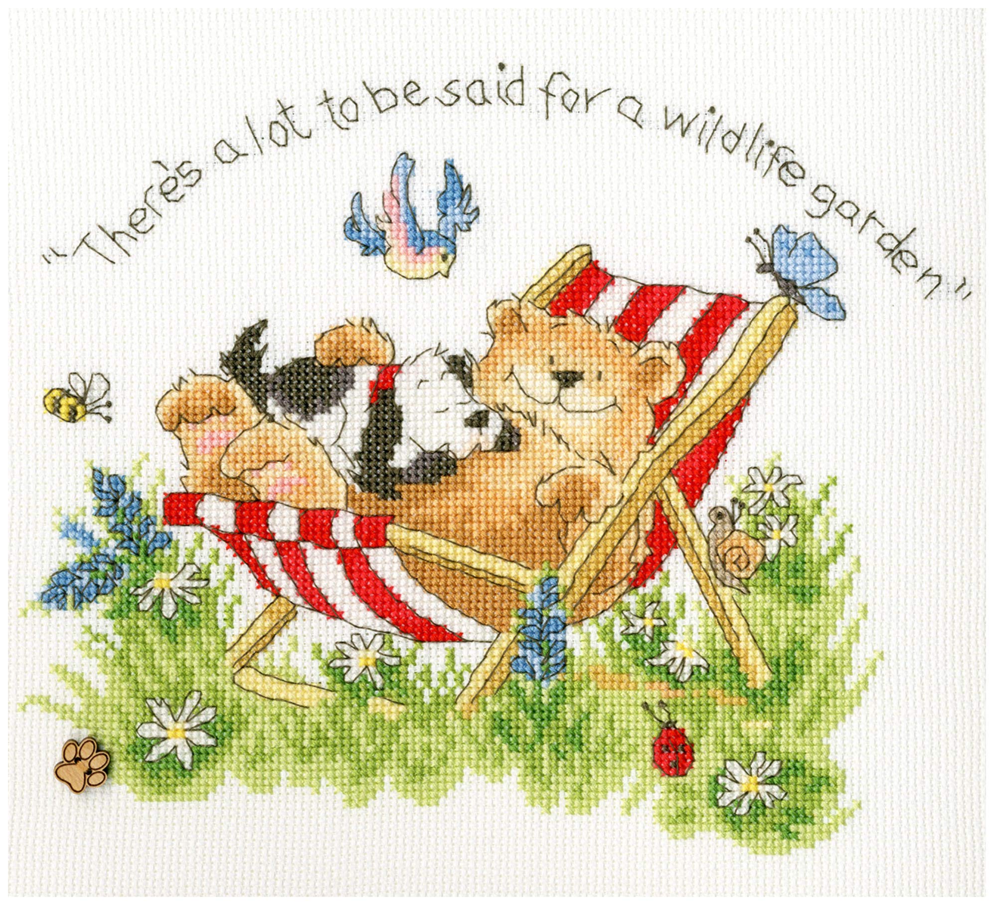 Bothy Threads Zoo Counted Cross Stitch Kit 22x20cm XMS20