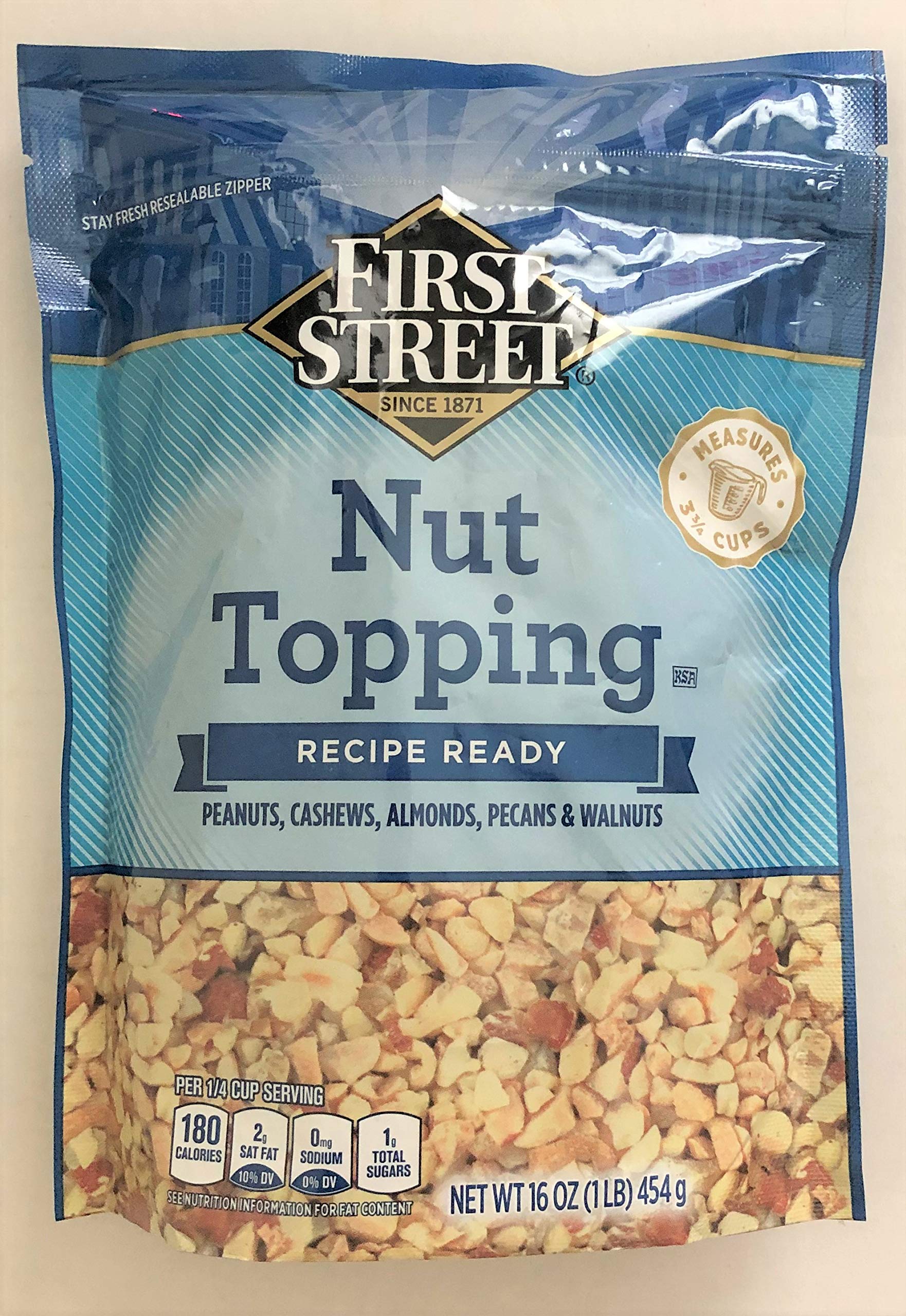 16oz First Street Nut Topping Great for Baking