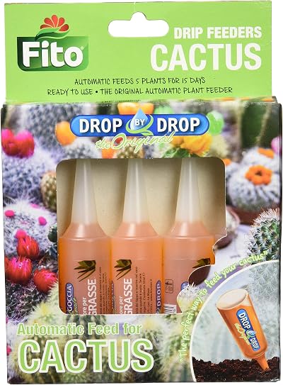 FITO 2044395 Cacti Drip Feeder 1 L 5x32ml Orange