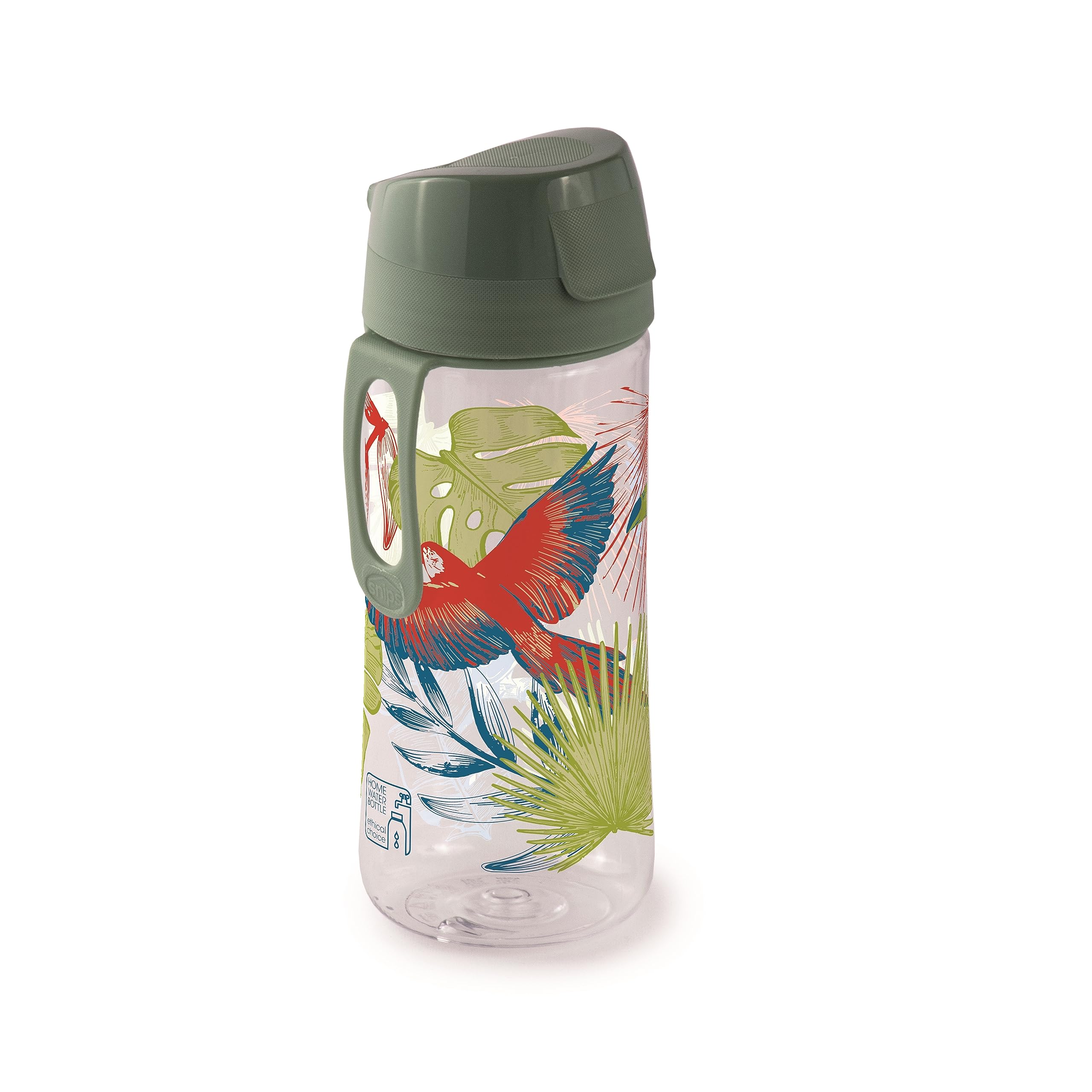 Snips, Tucano Decoration Bottle, 0.50 L, 7 x 20 cm, Tritan Renew - Recycled Plastic | Made in Italy