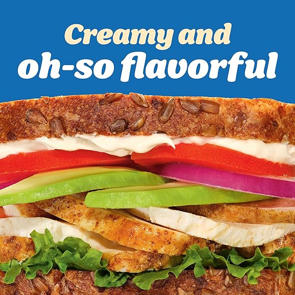 KRAFT REAL MAYO CREAMY & SMOOTH MAYONNAISE, 12 FL OZ BOTTLE