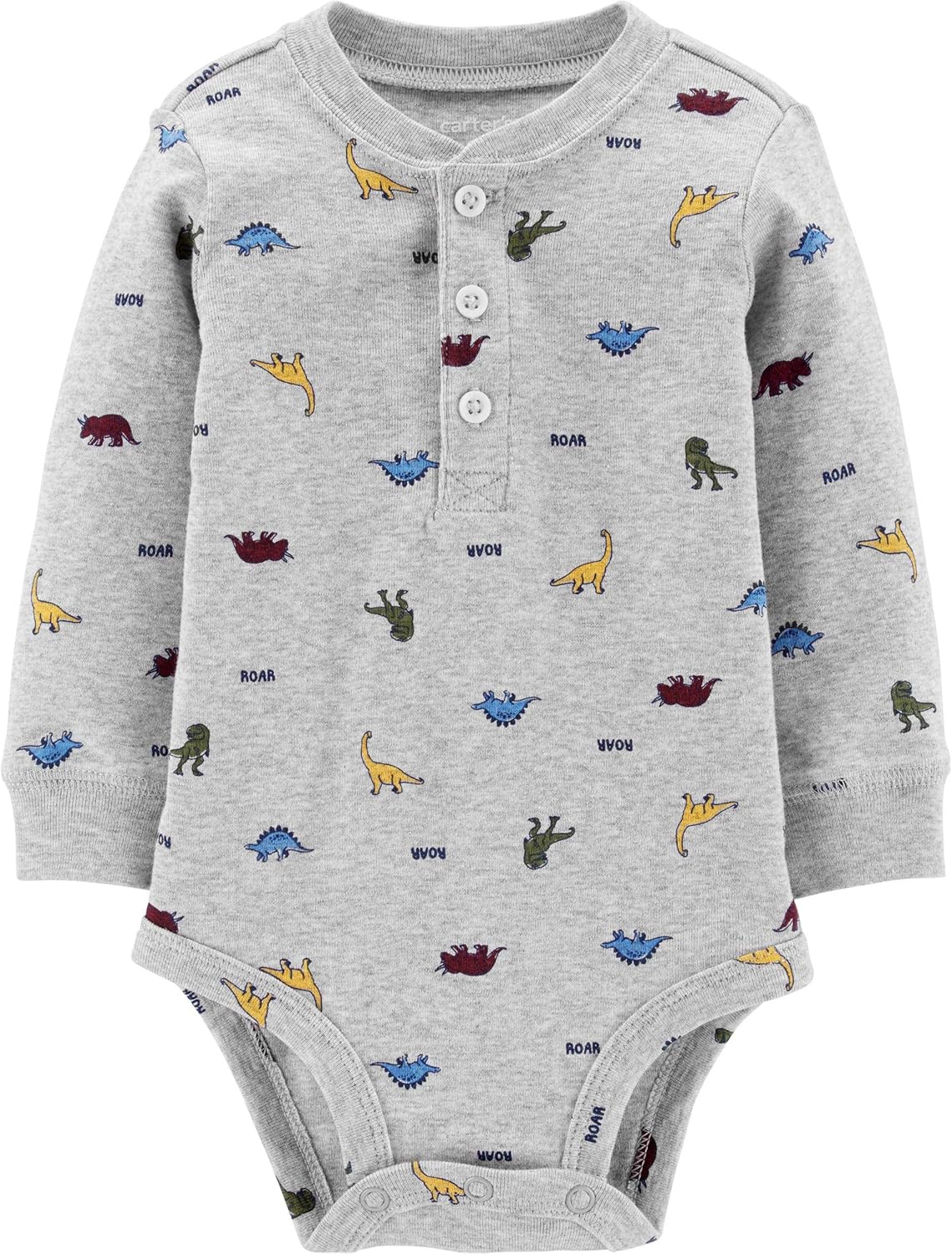 baby boy henley bodysuit