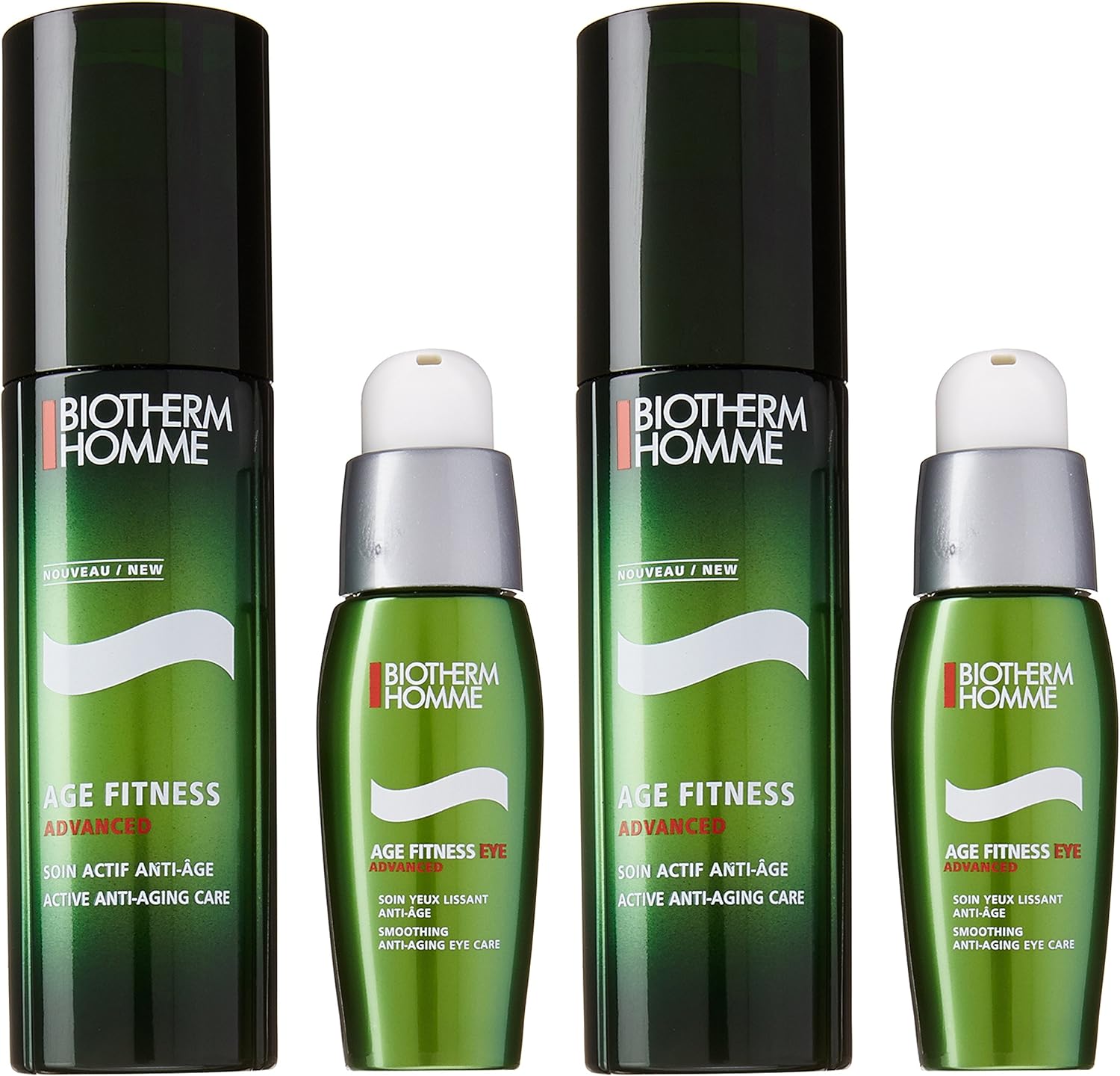 BIOTHERM SET SOIN ACTIF ANTI AGE + SOIN YEUX LISSANT ANTI AGE: Amazon.es: Belleza