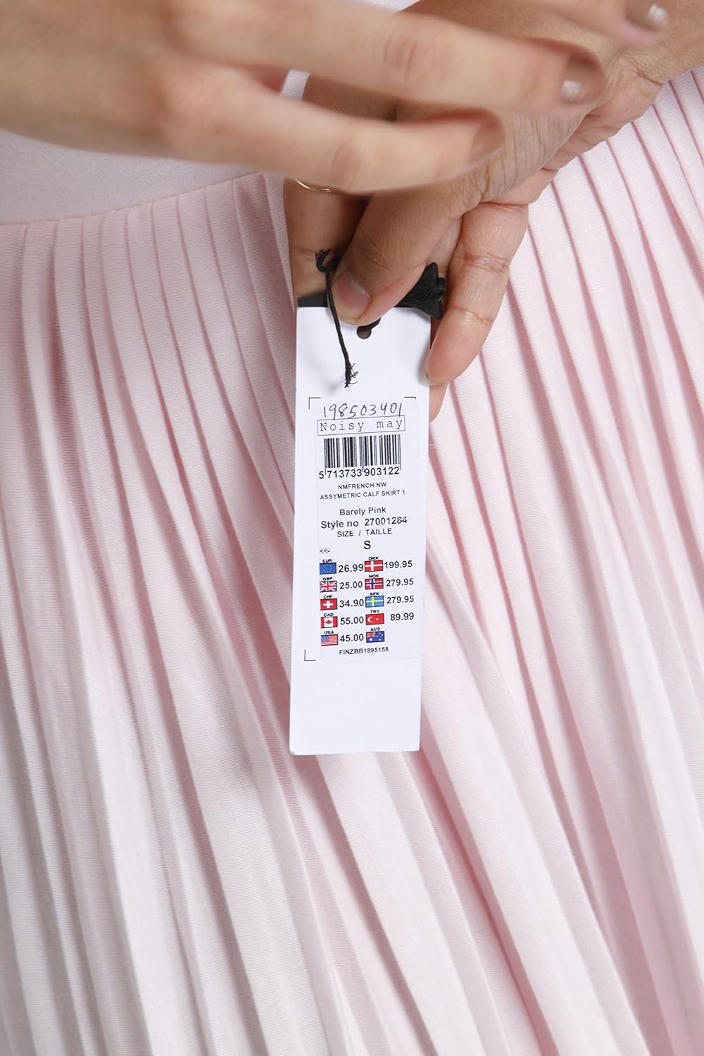 vero moda women's asymmetric midi skirt