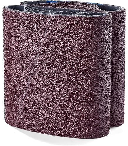 8 Packs 8 x 19 inch 16 Grit Blue Zirconia Cloth Floor Sanding