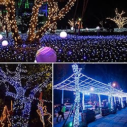 Christmas Lights Outdoor 1000 LED 403ft String