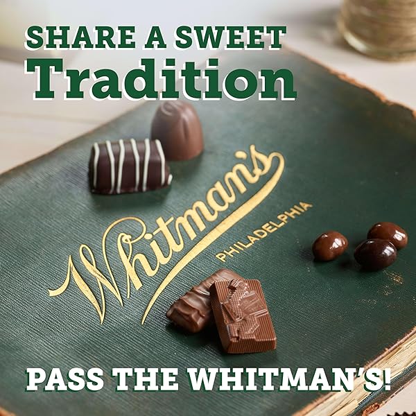 WHITMAN’S SAMPLER MOTHER’S DAY MILK CHOCOLATES GIFT BOX, 10 OUNCE (22 PIECES)