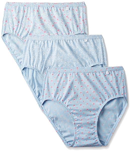 Buy Jockey Women's Cotton Hipster (Pack of 3) (Colors May Vary) at