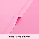 NTBAY Silk Satin Pillowcases 2 Pack 50x90 cm Pink Envelope Closure view 4