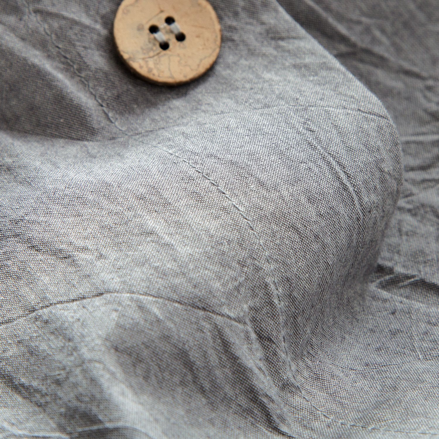 Bedsure Cotton Duvet Cover King size Grey Bedding 3 Pieces Duvets Covers Sets 2 Pillow Shams