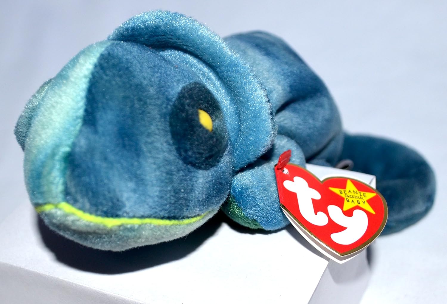 rainbow chameleon beanie baby value