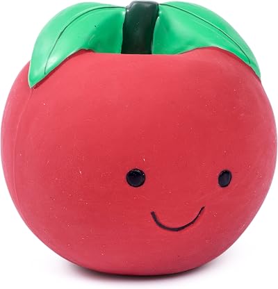 Petface Latex Tomato Soft Chew Dog Toy Small