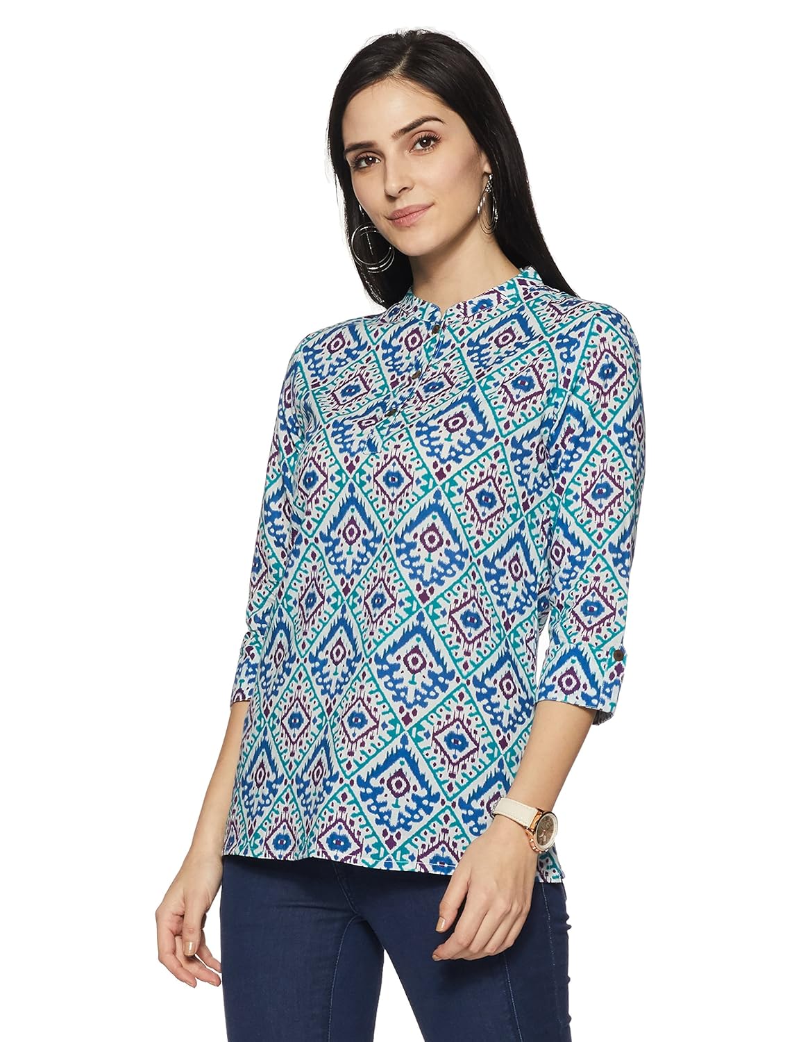 amazon brand- myx women's straight cotton kurta