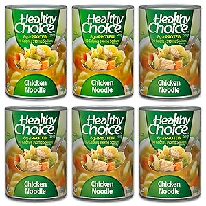Healthy Choice Chicken Noodle Soup 15 oz pack of 6