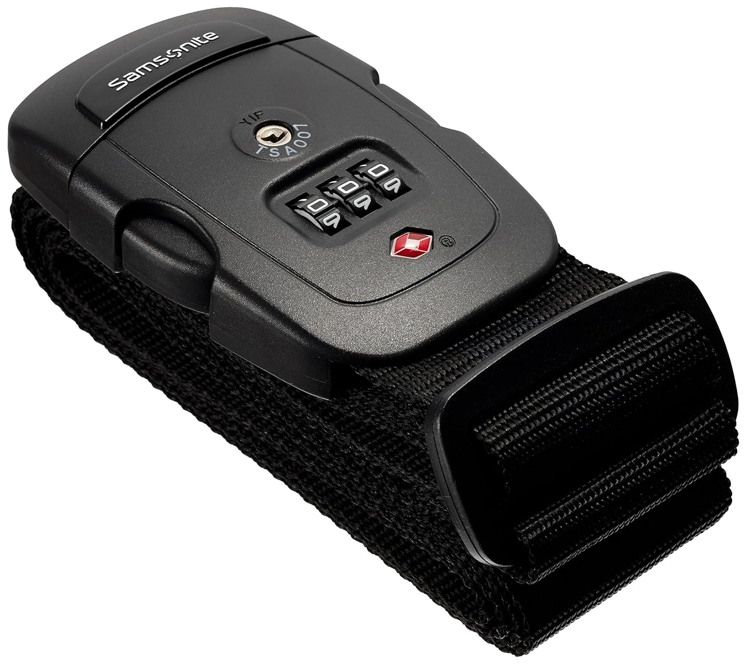 Samsonite Safe Us Combi Correa para Equipaje Color Negro