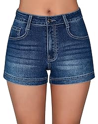 roswear Women's Casual Summer High Waisted Basic