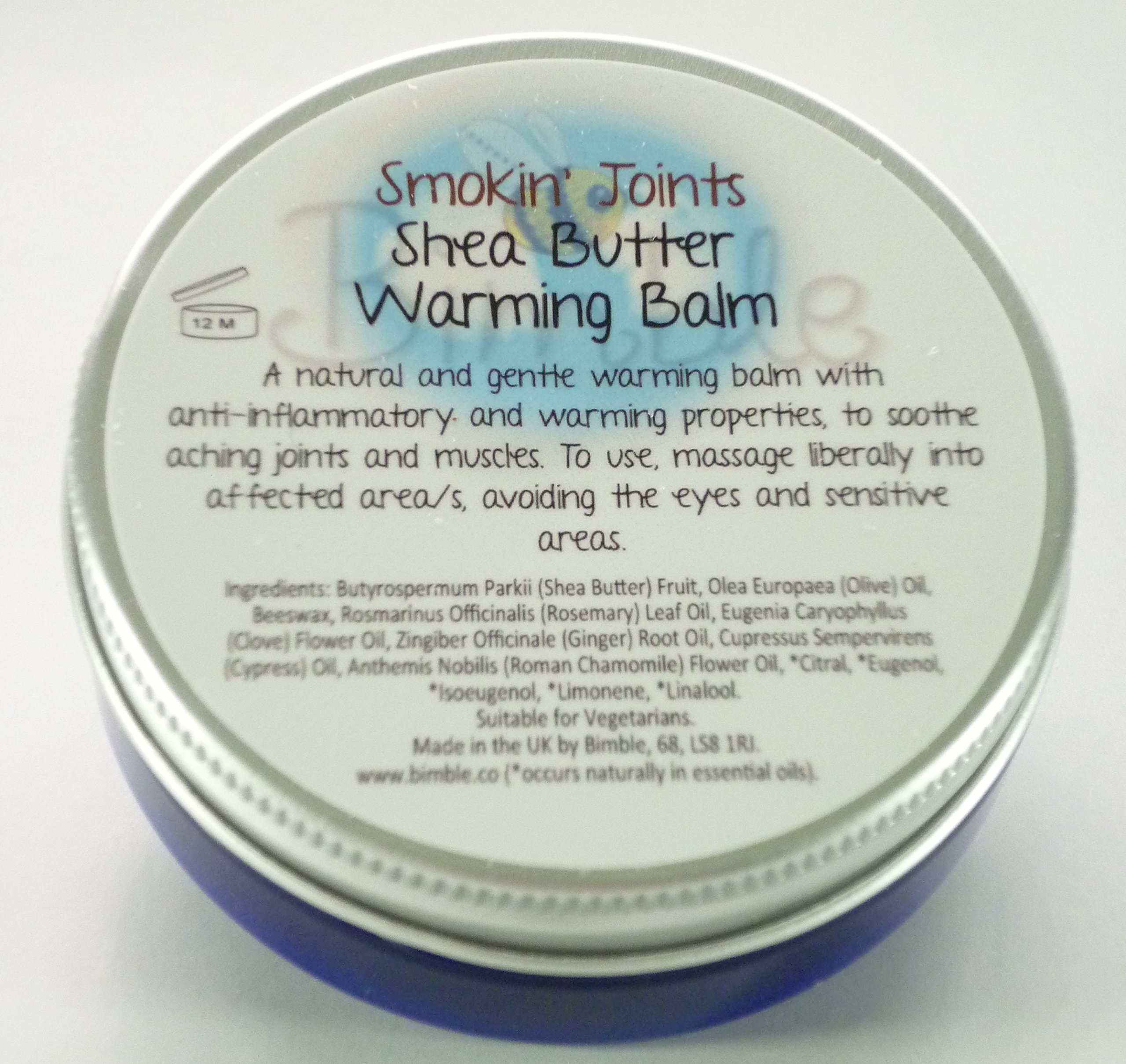 Bimble Aromatherapy Smokin' Joints Warming Shea Butter Balm (100ml)