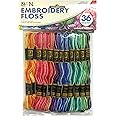 Janlynn Variegated Embroidery Floss Pack, 9.5 x 6.25 x 0.5