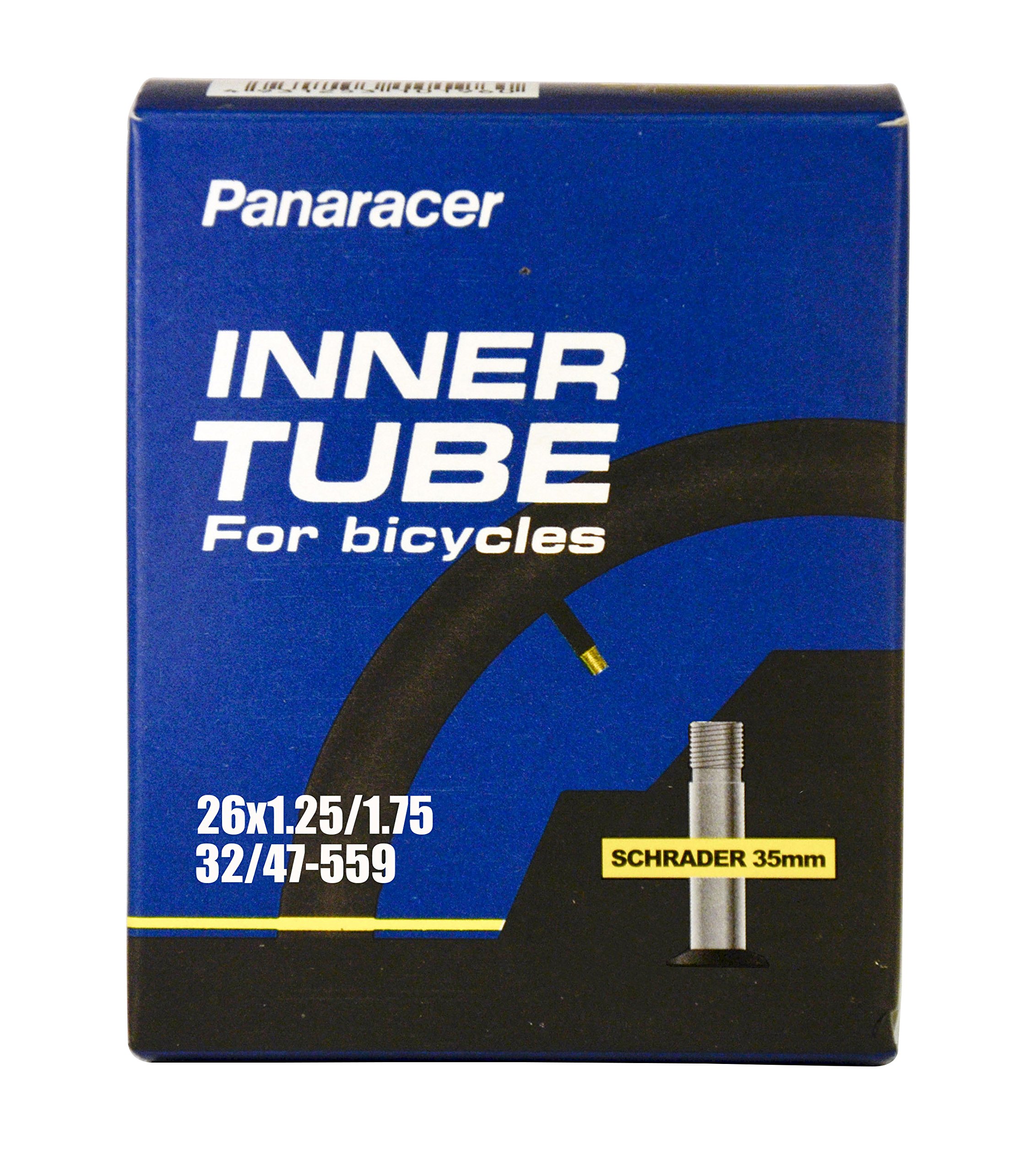 Panaracer Unisex's Premium 26 Inch Inner Tube, Black, 1.25-1.75