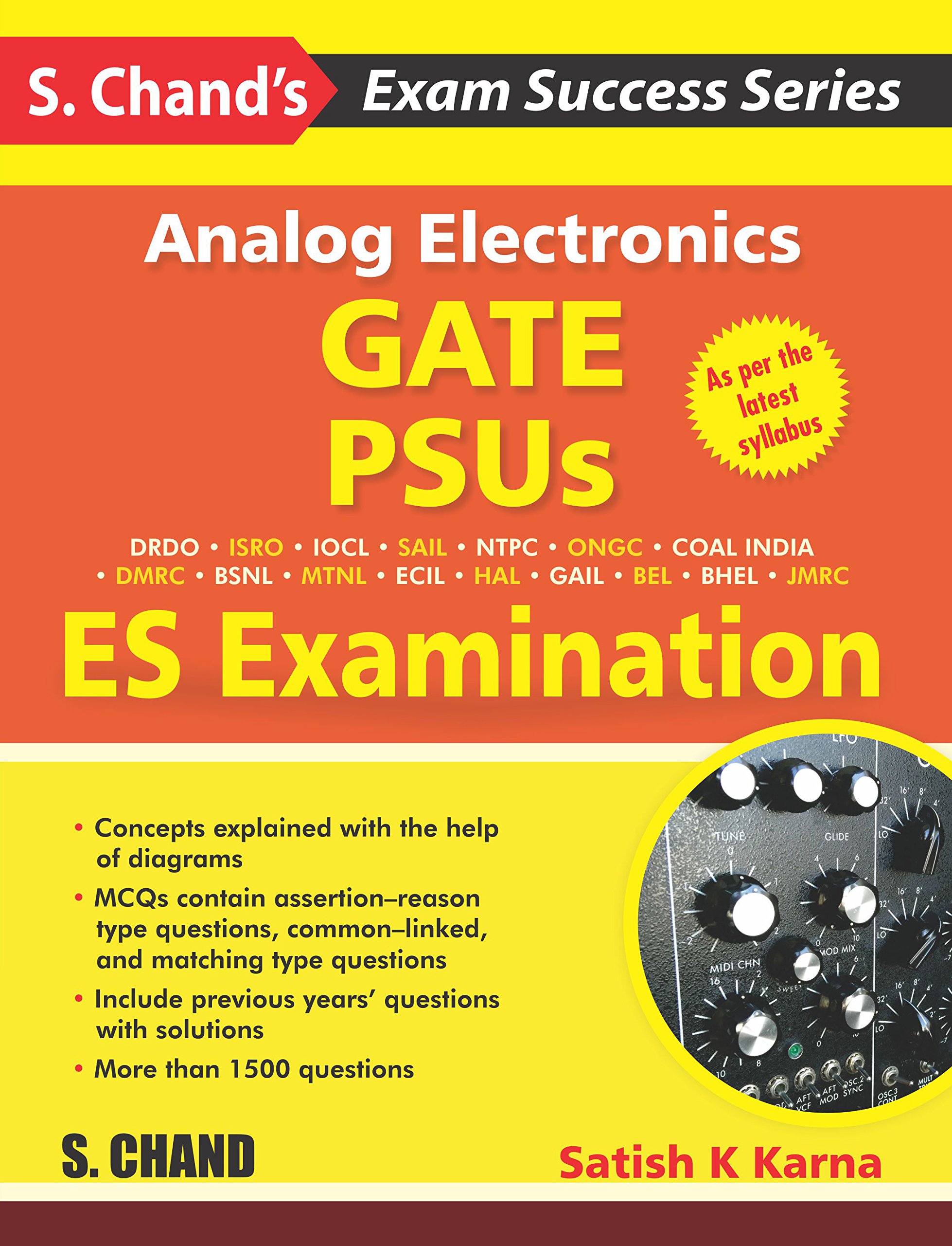 Analog Electronics Gate Psus And Es Examination Karna Satish K Ebook Amazon Com