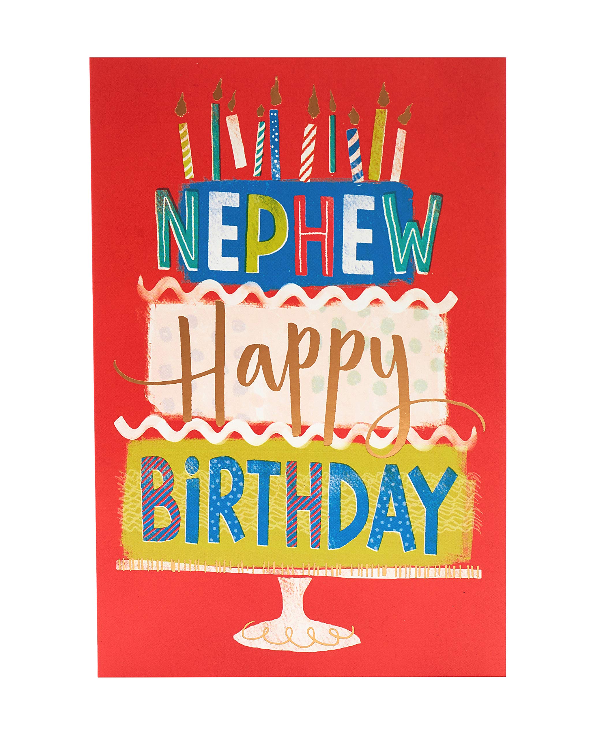 UK Greetings Birthday Card for Nephew - Bright Design