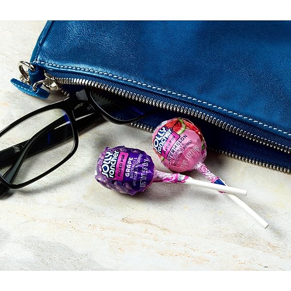 JOLLY RANCHER FILLED POPS ASSORTED FRUIT FLAVORED CANDY BOX, HALLOWEEN CANDY, 56 OZ (100 PIECES)
