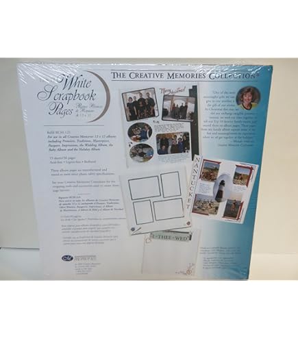 Amazon.com: The Creative Memories Collection 12 x 12 12x12 White