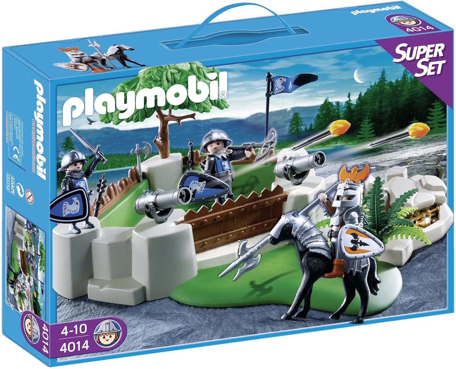 playmobil knights fort
