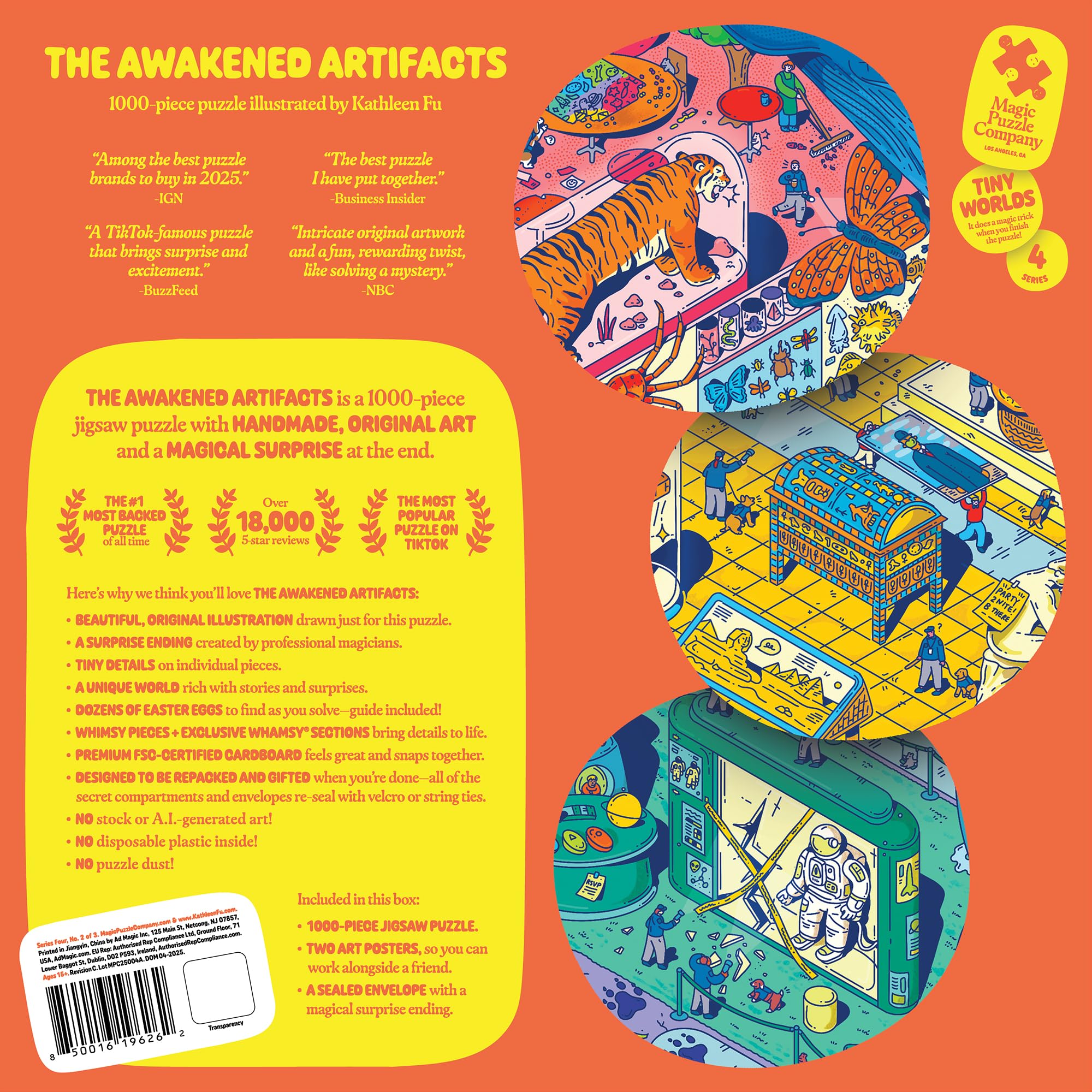 The Awakened Artifacts • 1000-Piece Jigsaw Puzzle from The Magic Puzzle Company • Series Four
