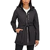 HFX Women's Softshell Transitional Jacket – Bonded Mellow Pile, Wind & Water Resistant Coat, Faux Fur Lining