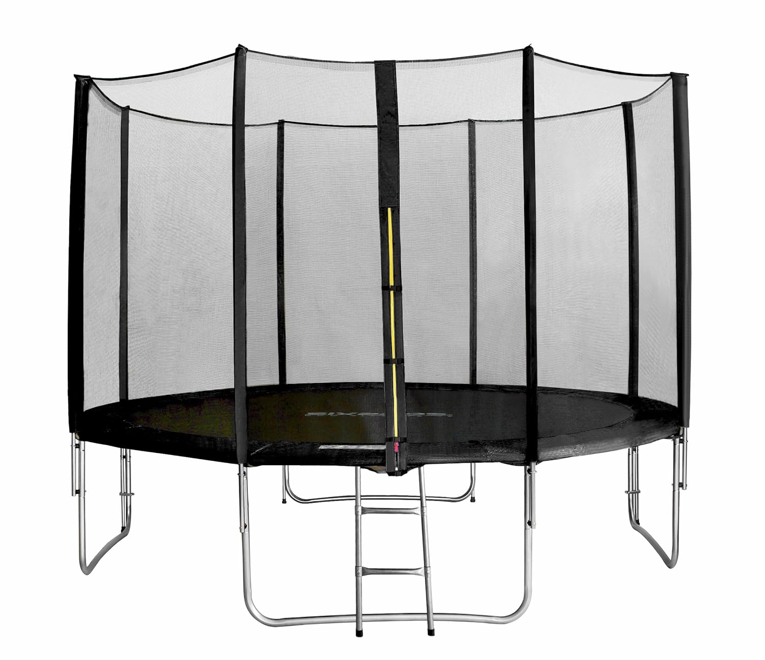 SixBros. SixJump 3,70 Trampolín Cama elástica de jardín Negro ...