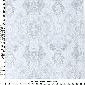 Blizzard Blender Grey Flannel Fabric - Sold By the Yard