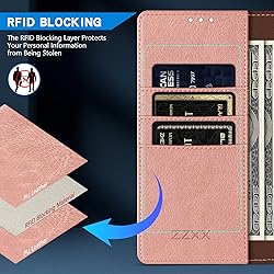 ZZXX for OnePlus 12R Wallet Case with [RFID