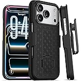 MOTIVE for iPhone 17 Pro Max Holster Case, Belt Clip Case for iPhone 17 Pro Max, Shell Holster Combo i Phone 17 Pro Max, Slim Drop Shockproof Protective Cover with Kickstand (6.9") | Ranger v1 Series