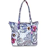 EGFAS Quilted Shoulder Tote Bag Handbag