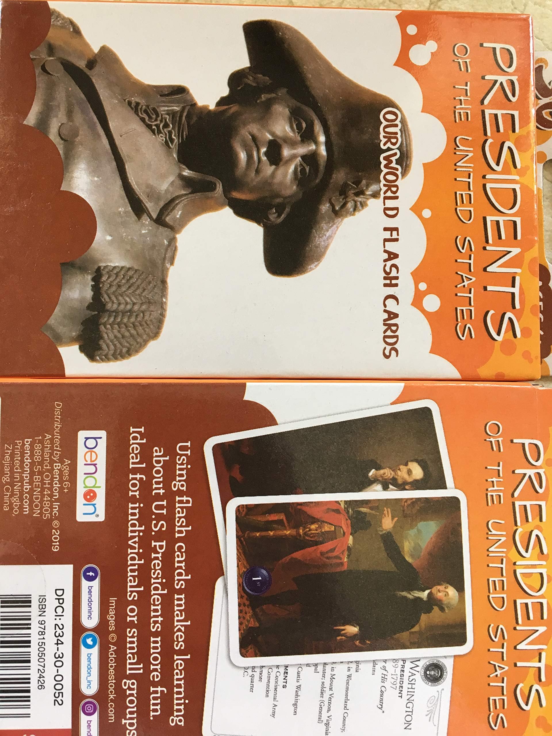 Presidents of The United States 36 Card Pack