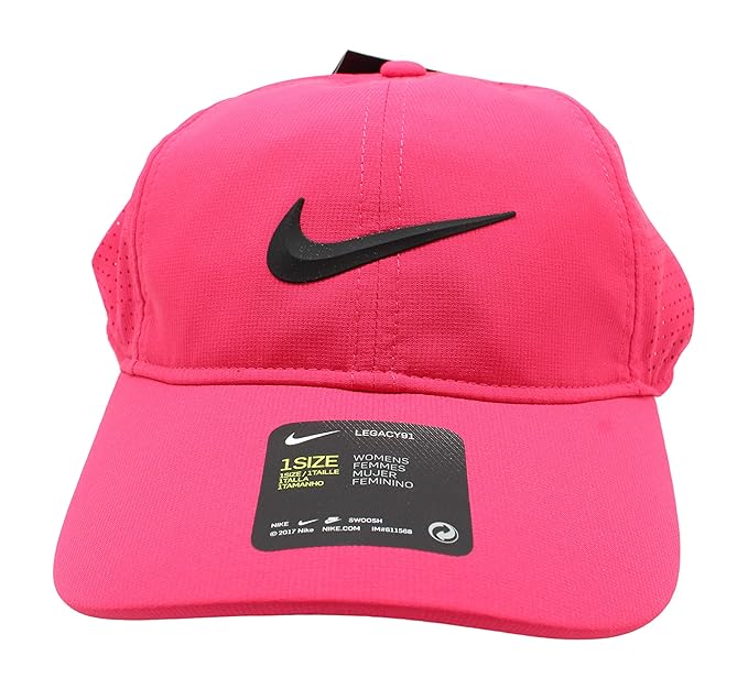 pink nike swoosh cap