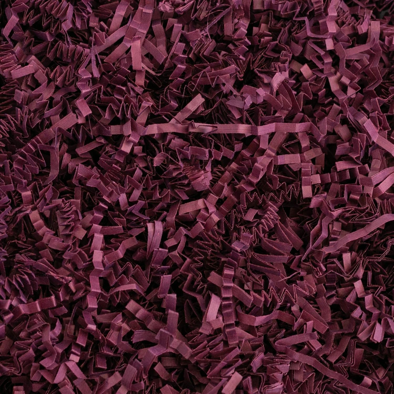 Crinkle Cut Paper Shred Filler (1/2 LB) for Gift Wrapping & Basket Filling - Burgundy | MagicWater Supply: Home & Kitchen