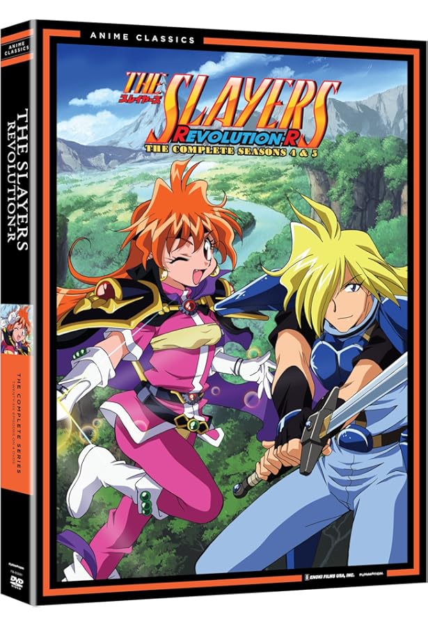 Amazon Com Slayers Complete Seasons 4 5 Classic Veronica Taylor Eric Stuart Lisa Ortiz Jim Malone Movies Tv