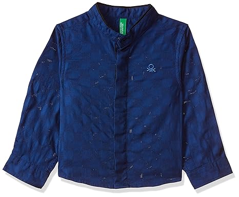 Baby Boys Plain Regular Fit Shirt