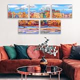 BELLE VOUS 7 Pack Primed Canvases 45 x 60 cm White Cotton Panels view 7