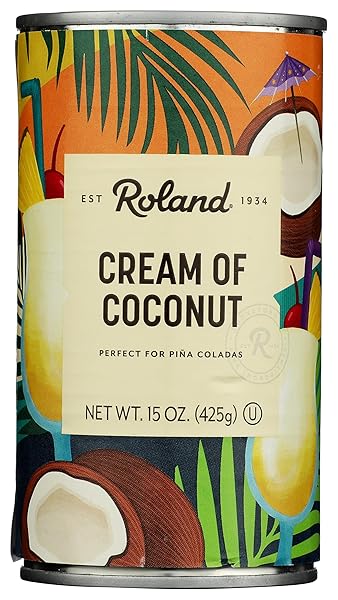 ROLAND FOODS CREAM OF COCONUT, 15 OUNCE CAN,...