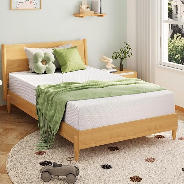EGOHOME 5 INCH TWIN MATTRESS FOR KIDS, MEMORY...