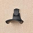 Fabric Wall Headphone Stand for Office, Cubicle Headphone Holder for Work Decor, Space-Saving Hanger Cubicle Accessories for 
