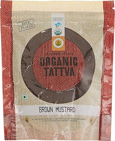 Organic Tattva Brown Mustard, 200g