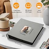 DazSpirit 6x4 Inch Photo Album 1000 Pockets Linen Cover Holds 10x15cm view 2