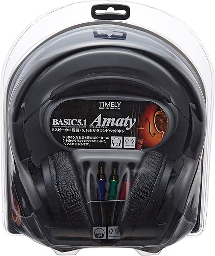 Amazon Professor 5 1chヘッドホン Basic5 1 Amaty Professor イヤホン ヘッドホン本体