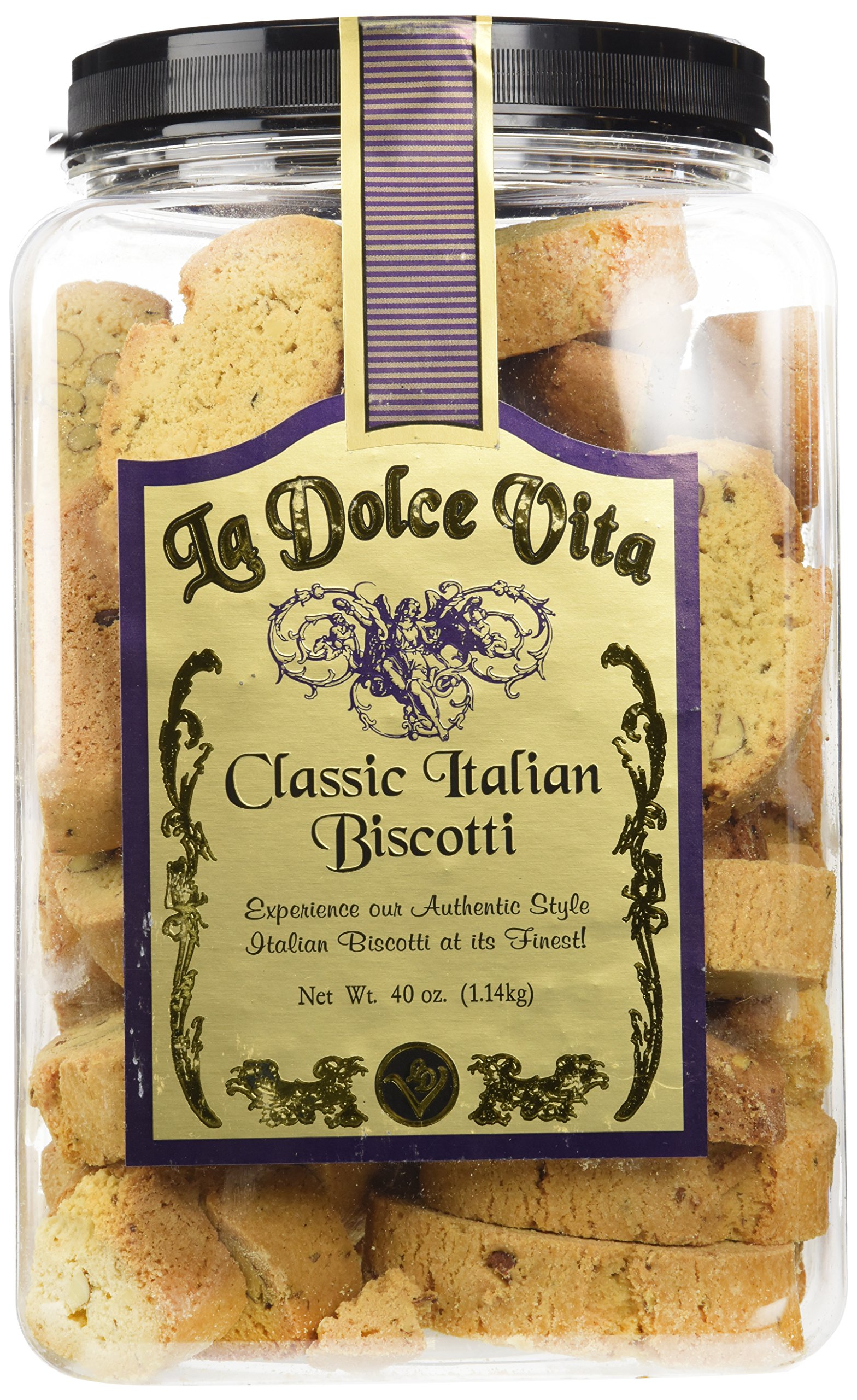 La Dolce Vita Classic Italian Biscotti Almond, 40 Ounce Buy Online in
