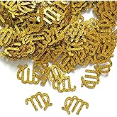 Virgo Birthday Confetti, Big Virgo Energy/Virgo Season Paper Scatter, 12 Constellation Virgo August September Birthday Table Confetti, Horoscope Astrology Birthday Party Decorations Supplies, 200pcs,